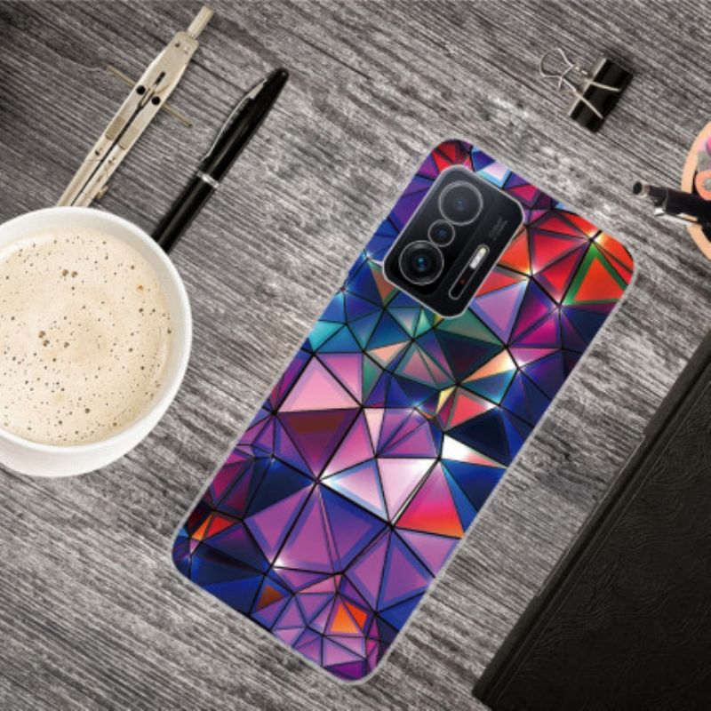 Hoesje Xiaomi Mi 11t / 11t Pro Flexibele Geometrie