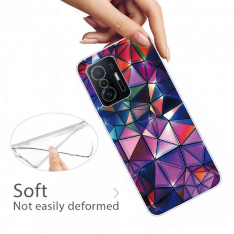 Hoesje Xiaomi Mi 11t / 11t Pro Flexibele Geometrie