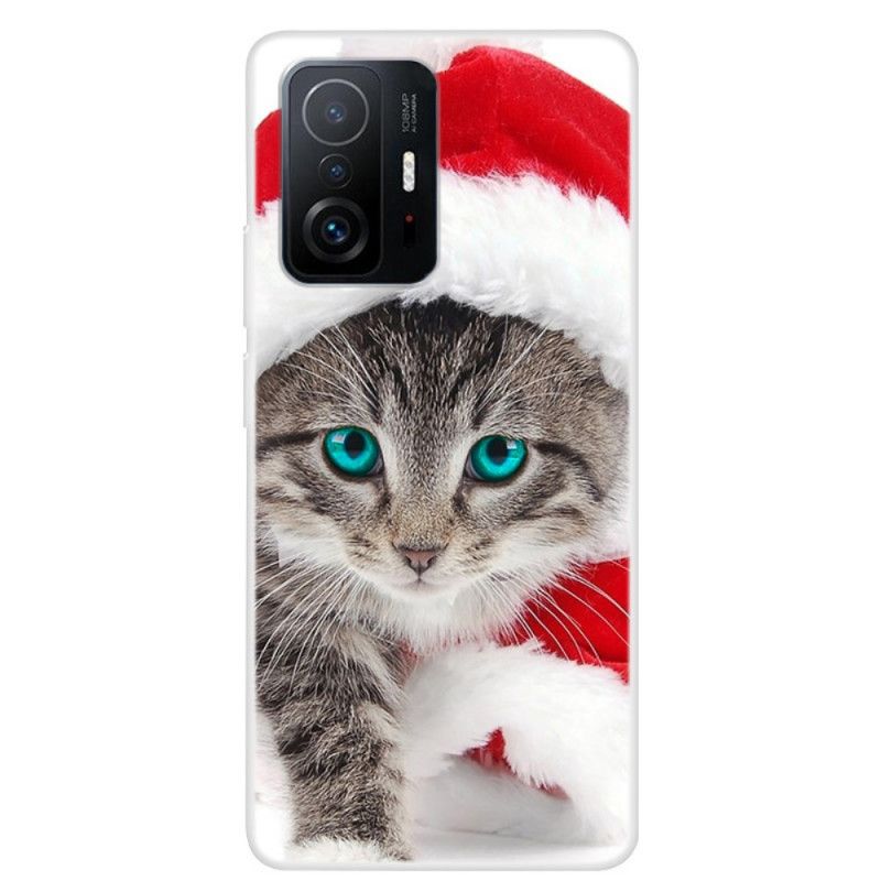 Hoesje Xiaomi Mi 11t / 11t Pro Kerstkat Bescherming Hoesje