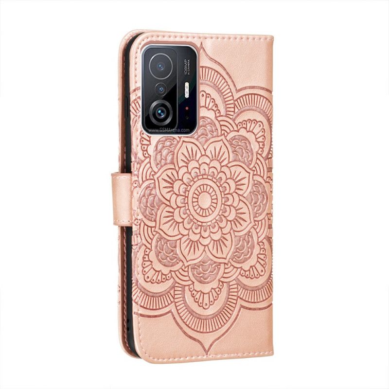 Leren Hoesje Voor Xiaomi Mi 11t / 11t Pro Volledige Mandala