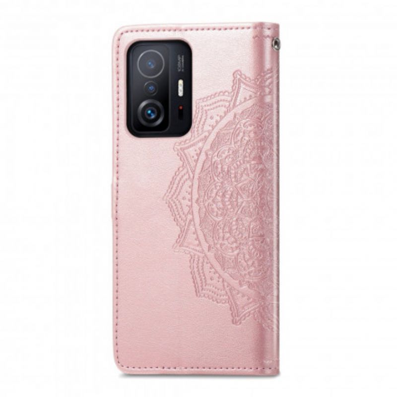 Leren Hoesje Xiaomi Mi 11t / 11t Pro Mandala Middeleeuwen