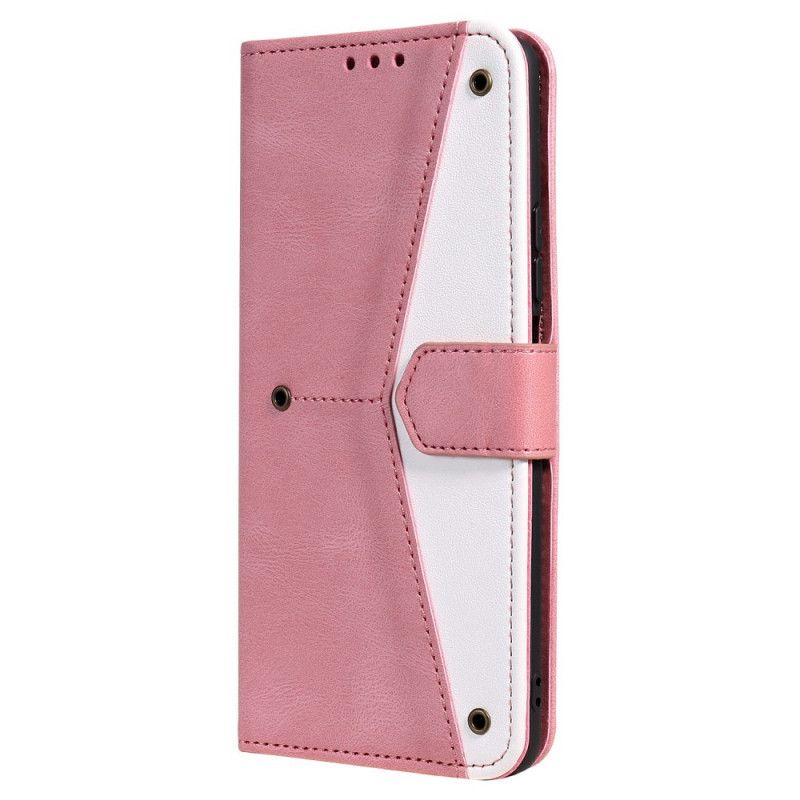 Leren Hoesje Xiaomi Mi 11t / 11t Pro Skin-touch Naden