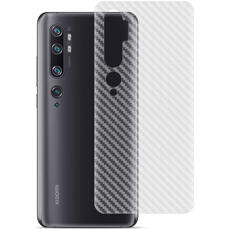 Achterfolie Voor Xiaomi Mi Note 10 / 10 Pro Carbon Imak-Stijl