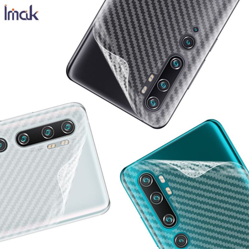 Achterfolie Voor Xiaomi Mi Note 10 / 10 Pro Carbon Imak-Stijl