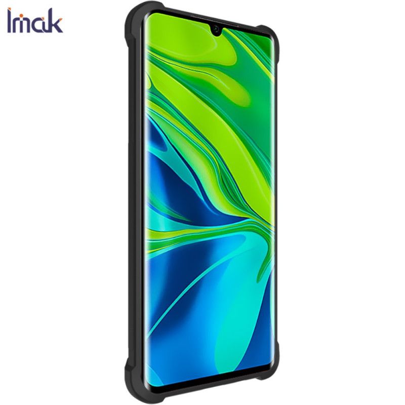 Hoesje voor Xiaomi Mi Note 10 / 10 Pro Grijs Zwart Imak Zijdeachtig