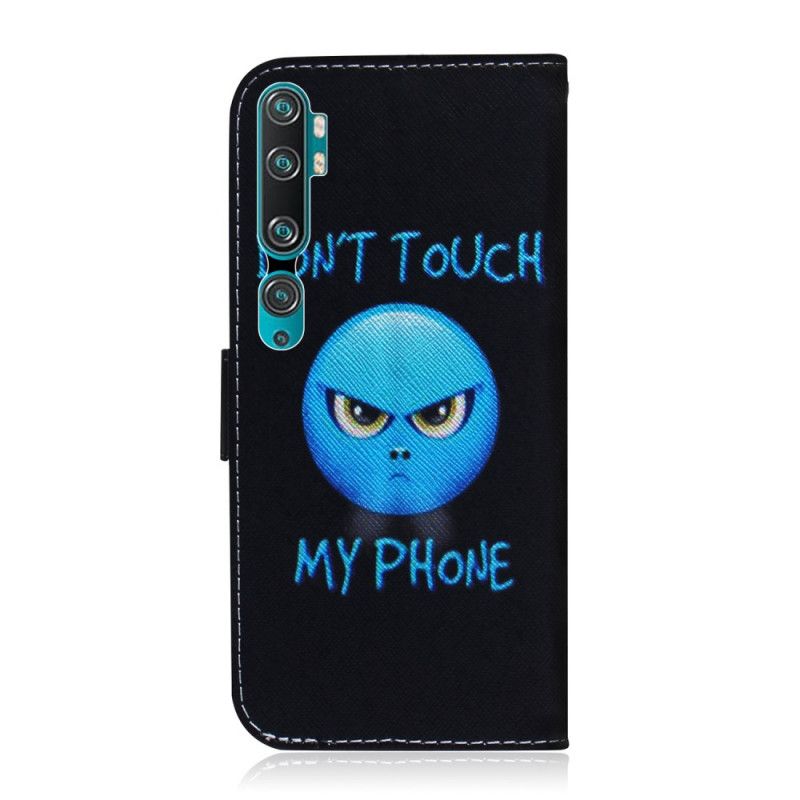 Leren Hoesje Xiaomi Mi Note 10 / 10 Pro Telefoonhoesje Emoji-Telefoon