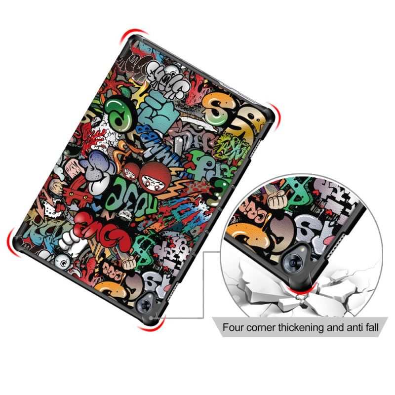 Smartcase Huawei MediaPad M6 10.8'' Verstevigde Graffiti