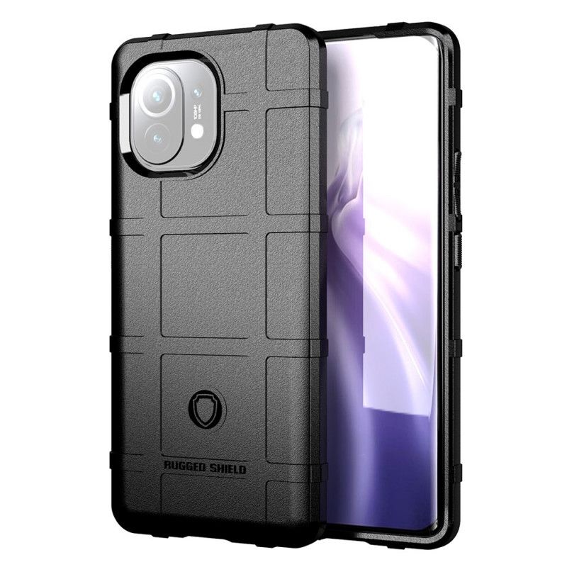 Case Hoesje Xiaomi Mi 11 Grijs Zwart Telefoonhoesje Robuust Schild