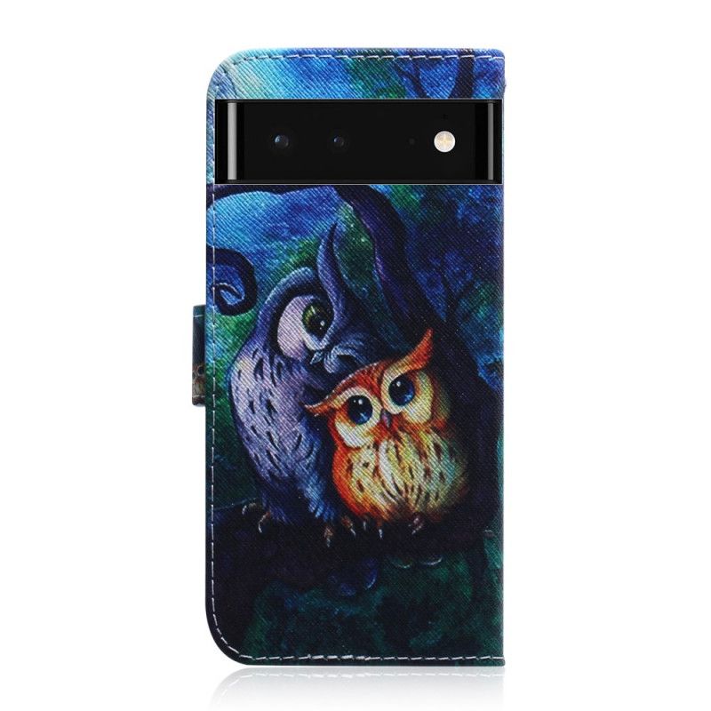 Bescherming Hoesje Google Pixel 6 Schilderij Van Uilen