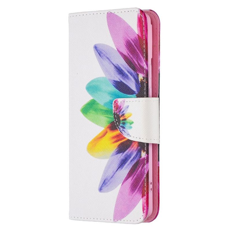 Folio-hoesje Google Pixel 6 Bloem Aquarel Bescherming Hoesje