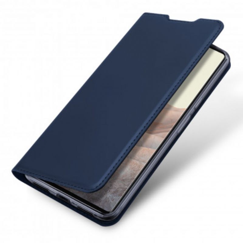 Folio-hoesje Voor Google Pixel 6 Skin Pro Dux Ducis