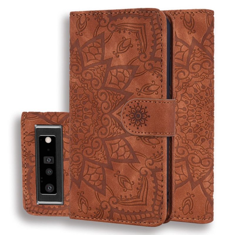 Leren Hoesje Google Pixel 6 Barokke Mandala