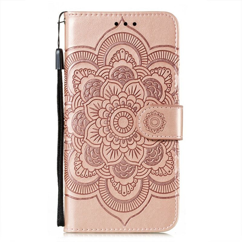 Leren Hoesje Google Pixel 6 Hele Mandala Bescherming Hoesje