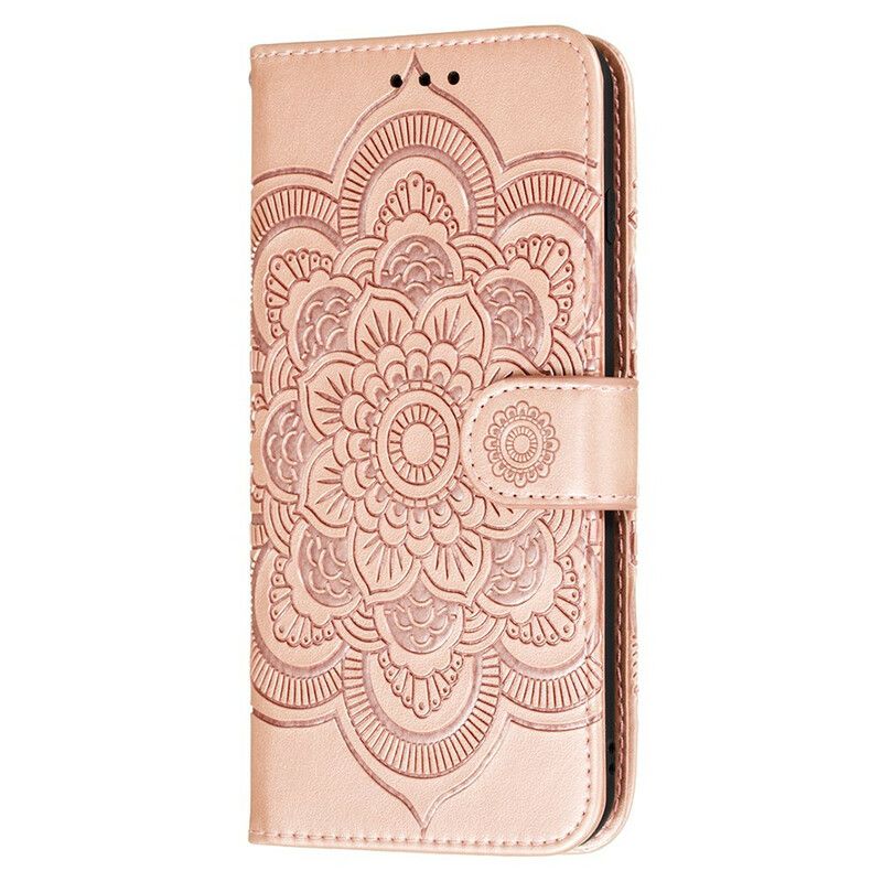 Leren Hoesje Google Pixel 6 Hele Mandala Bescherming Hoesje