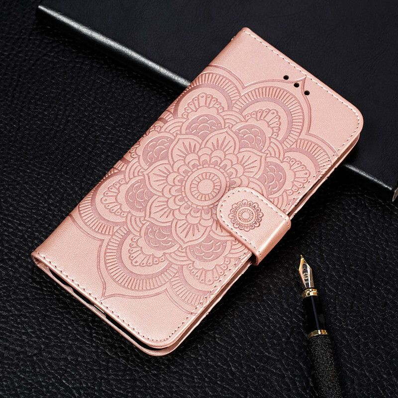 Leren Hoesje Google Pixel 6 Hele Mandala Bescherming Hoesje