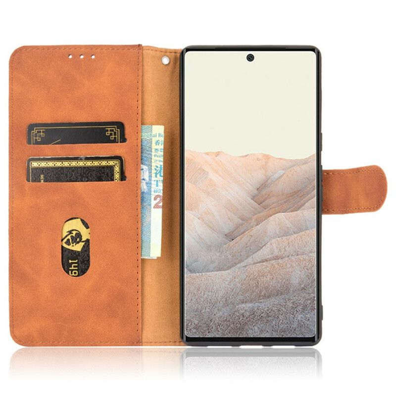 Leren Hoesje Voor Google Pixel 6 Huidgevoel