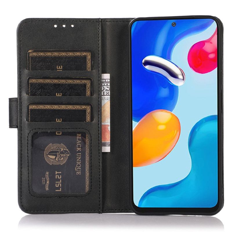 Leren Hoesje Voor Sony Xperia 10 Vi Magnetische Sluiting Met Leereffect