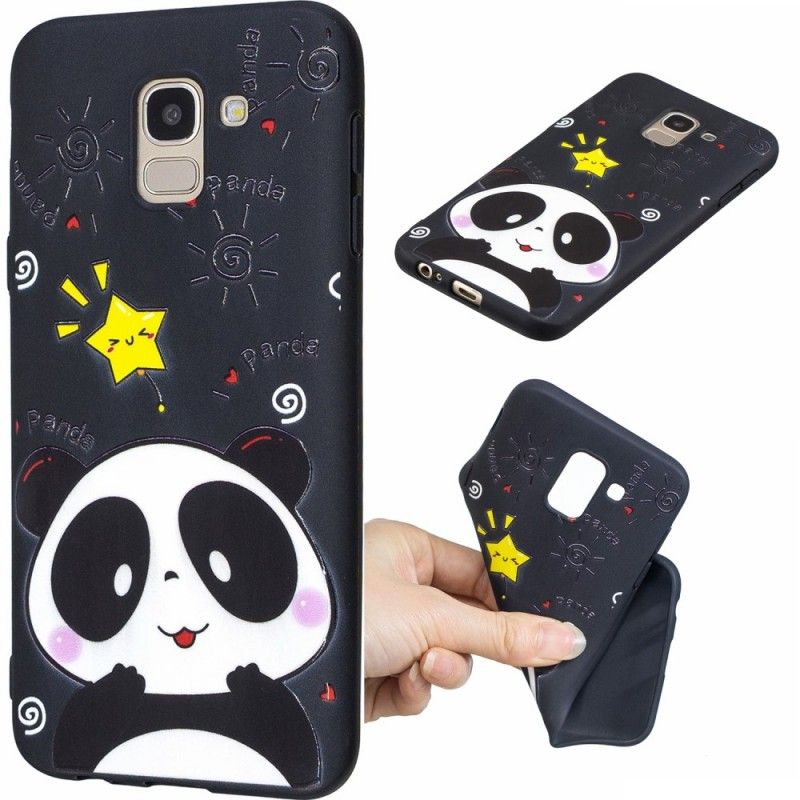 Hoesje voor Samsung Galaxy J6 Panda-Ster