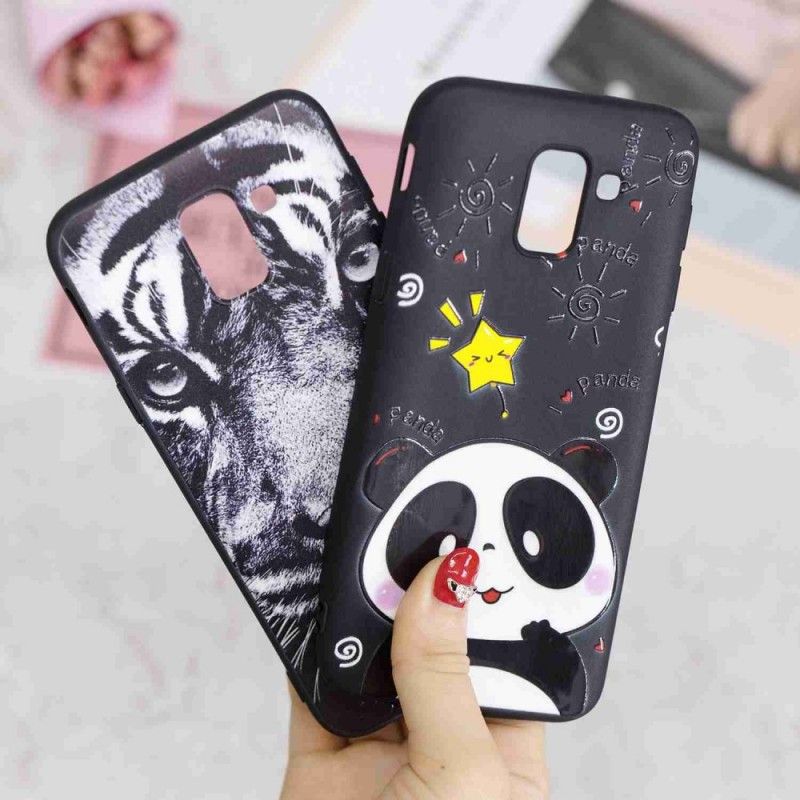 Hoesje voor Samsung Galaxy J6 Panda-Ster