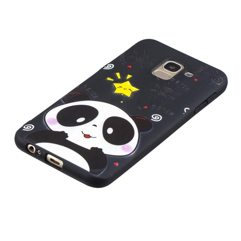 Hoesje voor Samsung Galaxy J6 Panda-Ster