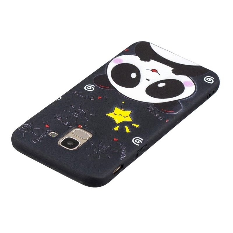 Hoesje voor Samsung Galaxy J6 Panda-Ster