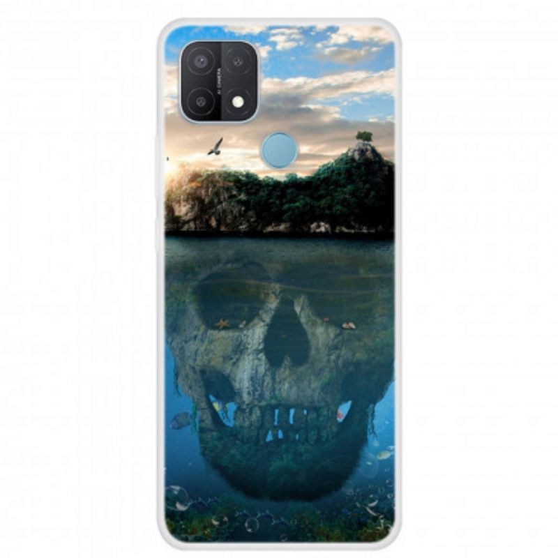 Case Hoesje Oppo A15 Telefoonhoesje Death Island