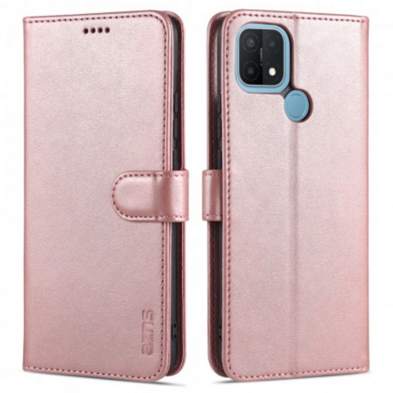 Leren Hoesje Voor Oppo A15 Azns Leereffect