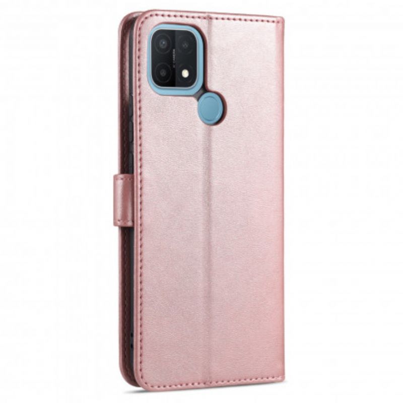 Leren Hoesje Voor Oppo A15 Azns Leereffect