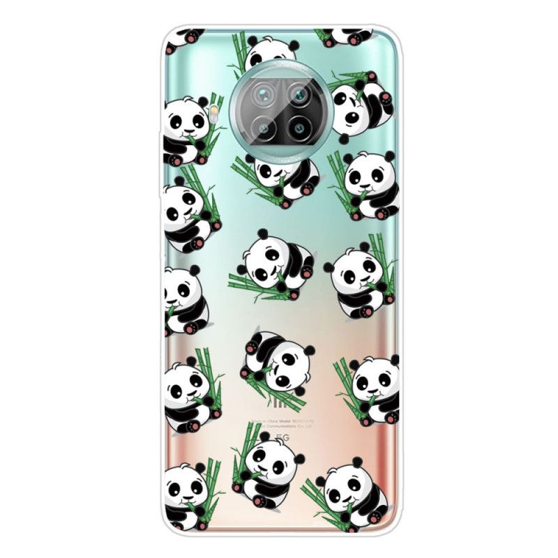 Case Hoesje Xiaomi Mi 10T Lite 5G / Redmi Note 9 Pro 5G Telefoonhoesje Kleine Panda'S