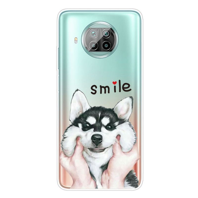 Cover Hoesje Xiaomi Mi 10T Lite 5G / Redmi Note 9 Pro 5G Telefoonhoesje Glimlach Hond