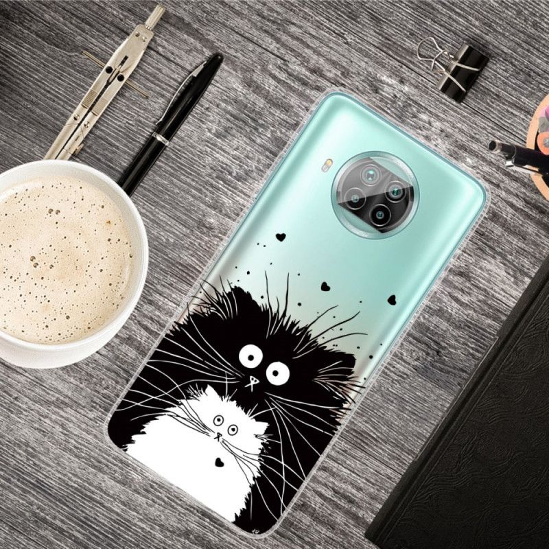Cover Hoesje Xiaomi Mi 10T Lite 5G / Redmi Note 9 Pro 5G Telefoonhoesje Katten