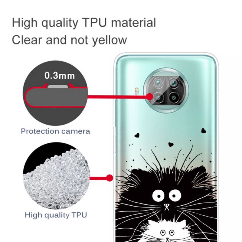 Cover Hoesje Xiaomi Mi 10T Lite 5G / Redmi Note 9 Pro 5G Telefoonhoesje Katten