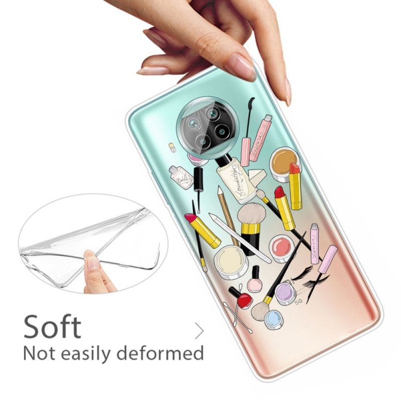 Cover Hoesje Xiaomi Mi 10T Lite 5G / Redmi Note 9 Pro 5G Telefoonhoesje Topmake-Up