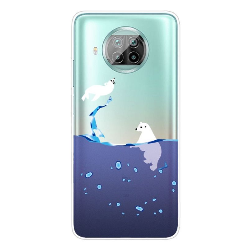 Cover Hoesje Xiaomi Mi 10T Lite 5G / Redmi Note 9 Pro 5G Telefoonhoesje Zeespelen