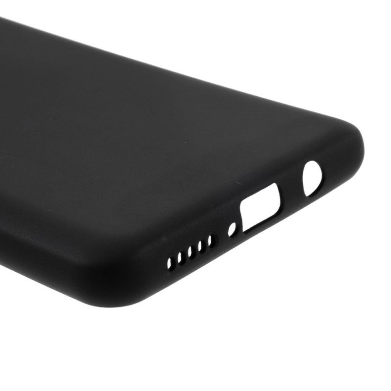 Cover Hoesje Xiaomi Mi 10T Lite 5G / Redmi Note 9 Pro 5G Wit Zwart Telefoonhoesje Siliconen En Koord