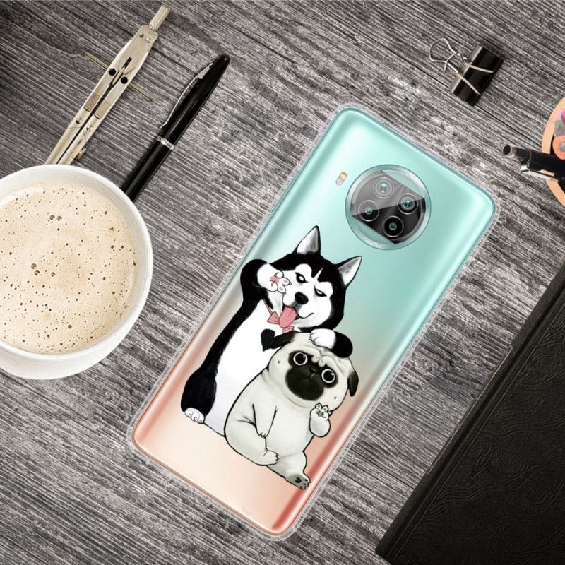 Hoesje voor Xiaomi Mi 10T Lite 5G / Redmi Note 9 Pro 5G Grappige Honden