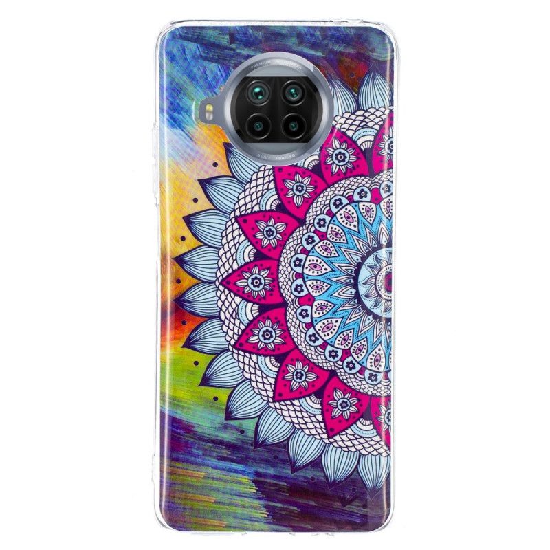 Hoesje Xiaomi Mi 10T Lite 5G / Redmi Note 9 Pro 5G Fluorescerende Mandala