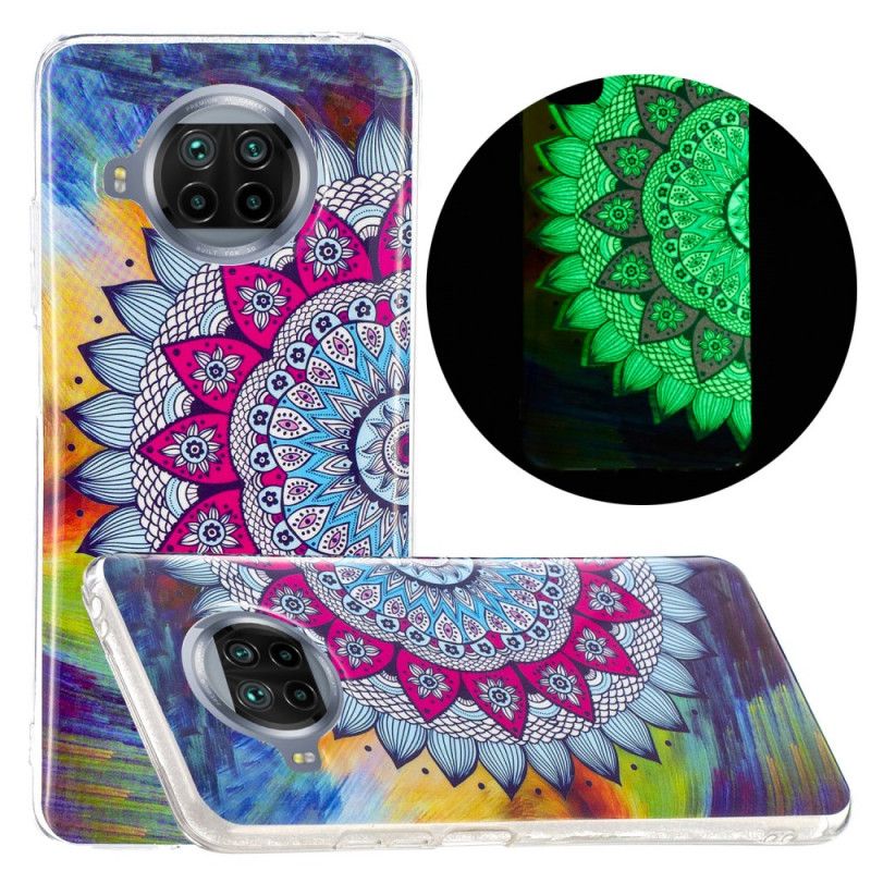 Hoesje Xiaomi Mi 10T Lite 5G / Redmi Note 9 Pro 5G Fluorescerende Mandala