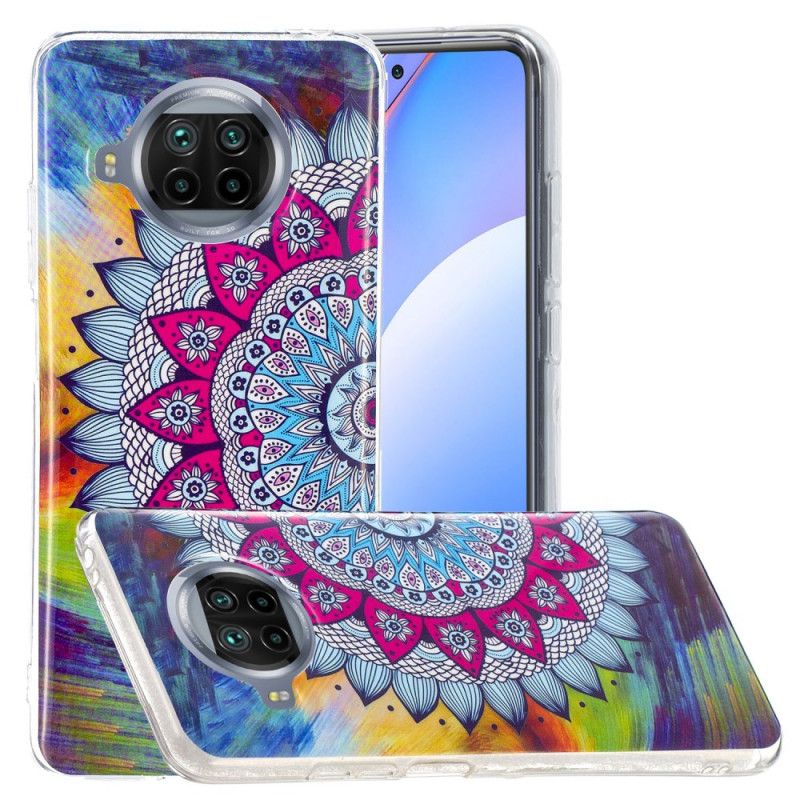 Hoesje Xiaomi Mi 10T Lite 5G / Redmi Note 9 Pro 5G Fluorescerende Mandala