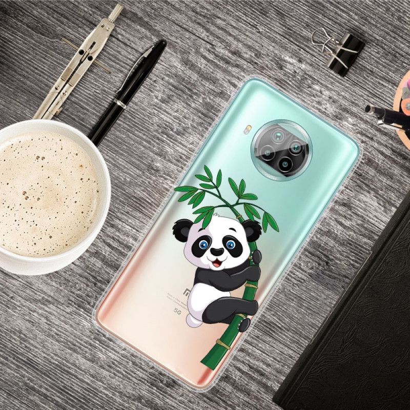 Hoesje Xiaomi Mi 10T Lite 5G / Redmi Note 9 Pro 5G Panda Op Bamboe
