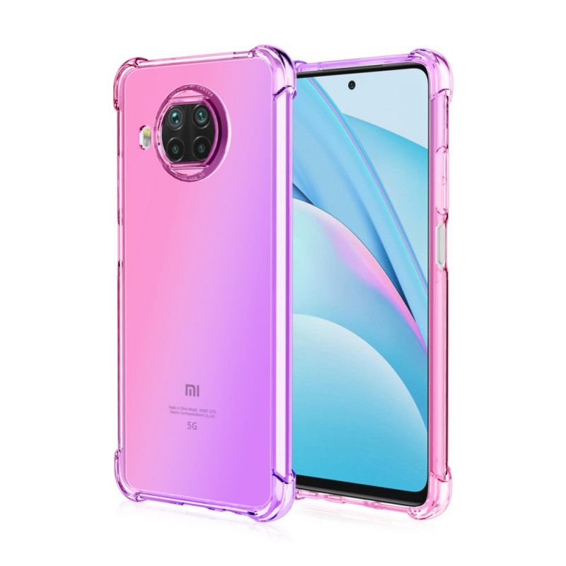 Hoesje Xiaomi Mi 10T Lite 5G / Redmi Note 9 Pro 5G Roze Magenta Kleurverloop