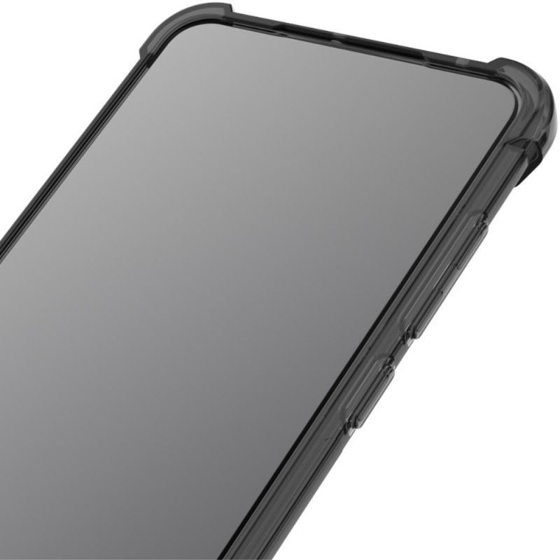 Hoesje Xiaomi Mi 10T Lite 5G / Redmi Note 9 Pro 5G Transparant Zwart Imak Zijdeachtig