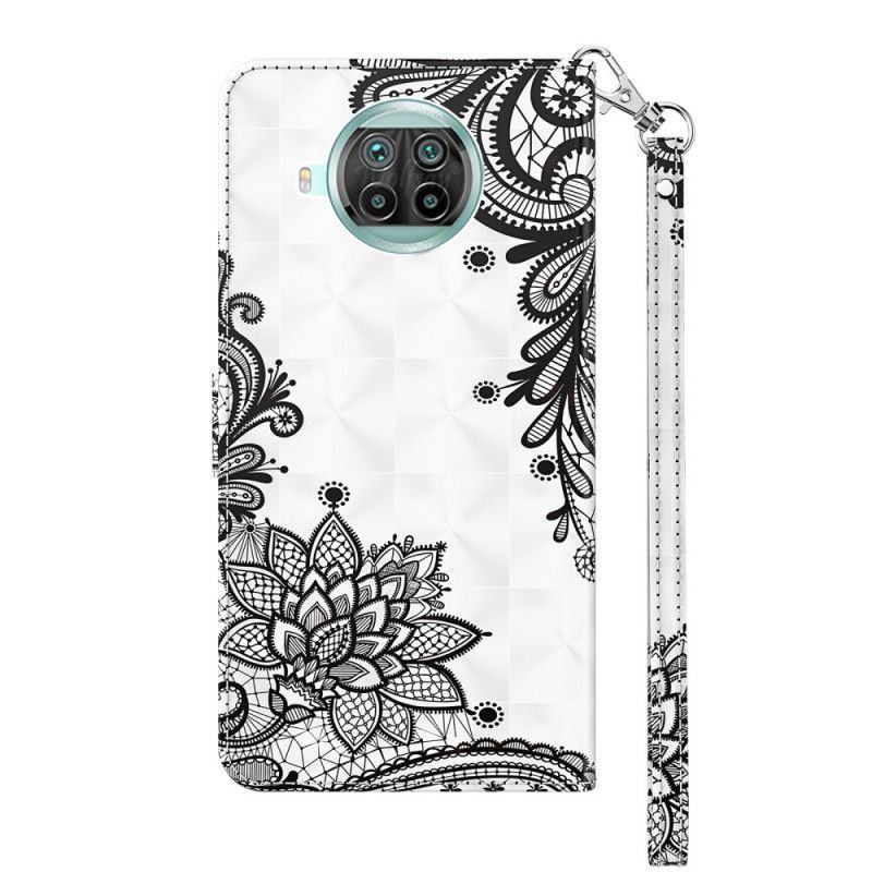 Leren Hoesje voor Xiaomi Mi 10T Lite 5G / Redmi Note 9 Pro 5G Chique Kant