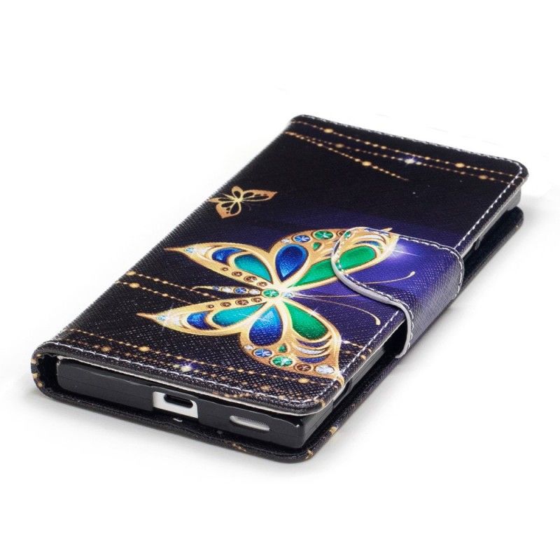 Cover Folio-hoesje Sony Xperia XA1 Telefoonhoesje Magische Vlinder