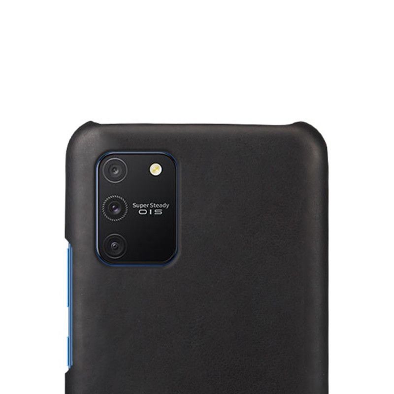 Hoesje Samsung Galaxy S10 Lite Rood Zwart Ksq Leereffect