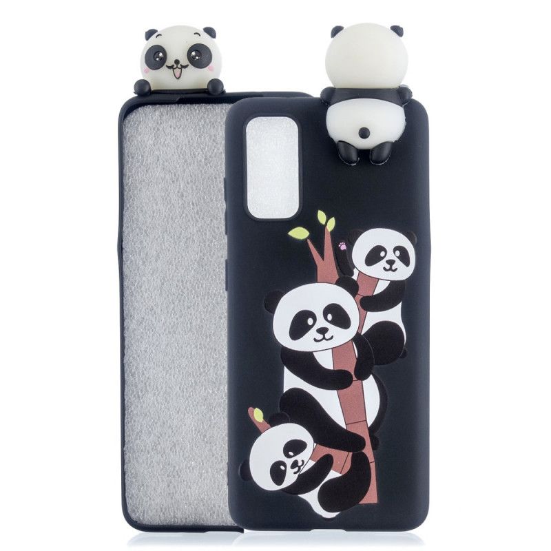 Hoesje Samsung Galaxy S10 Lite Wit 3D Superpanda