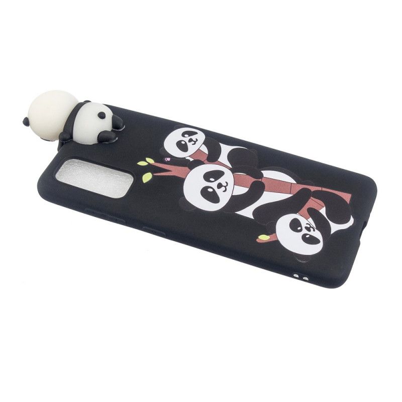 Hoesje Samsung Galaxy S10 Lite Wit 3D Superpanda