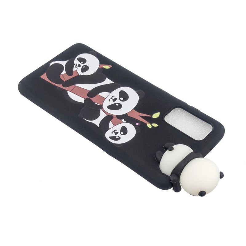 Hoesje Samsung Galaxy S10 Lite Wit 3D Superpanda