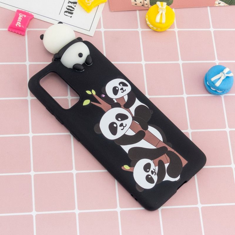 Hoesje Samsung Galaxy S10 Lite Wit 3D Superpanda