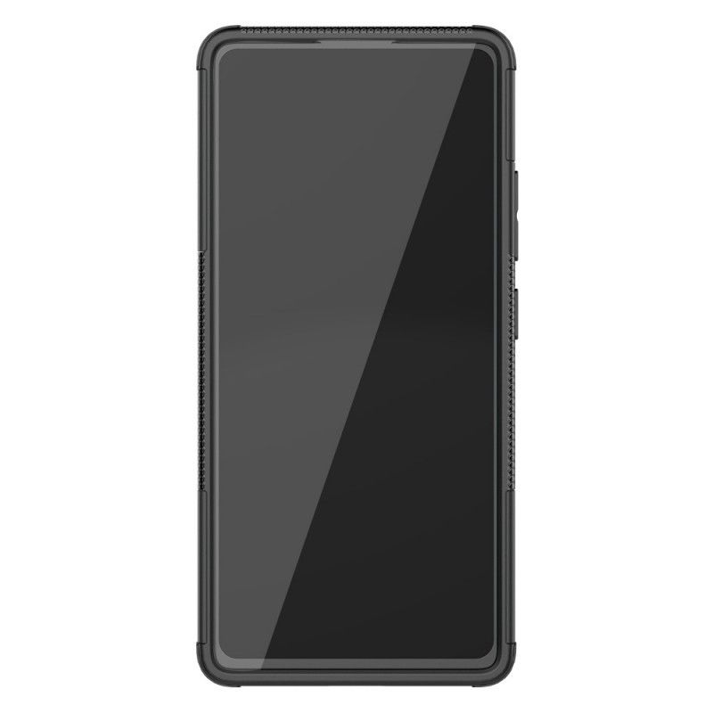 Hoesje Samsung Galaxy S10 Lite Wit Zwart Ultrabestendig